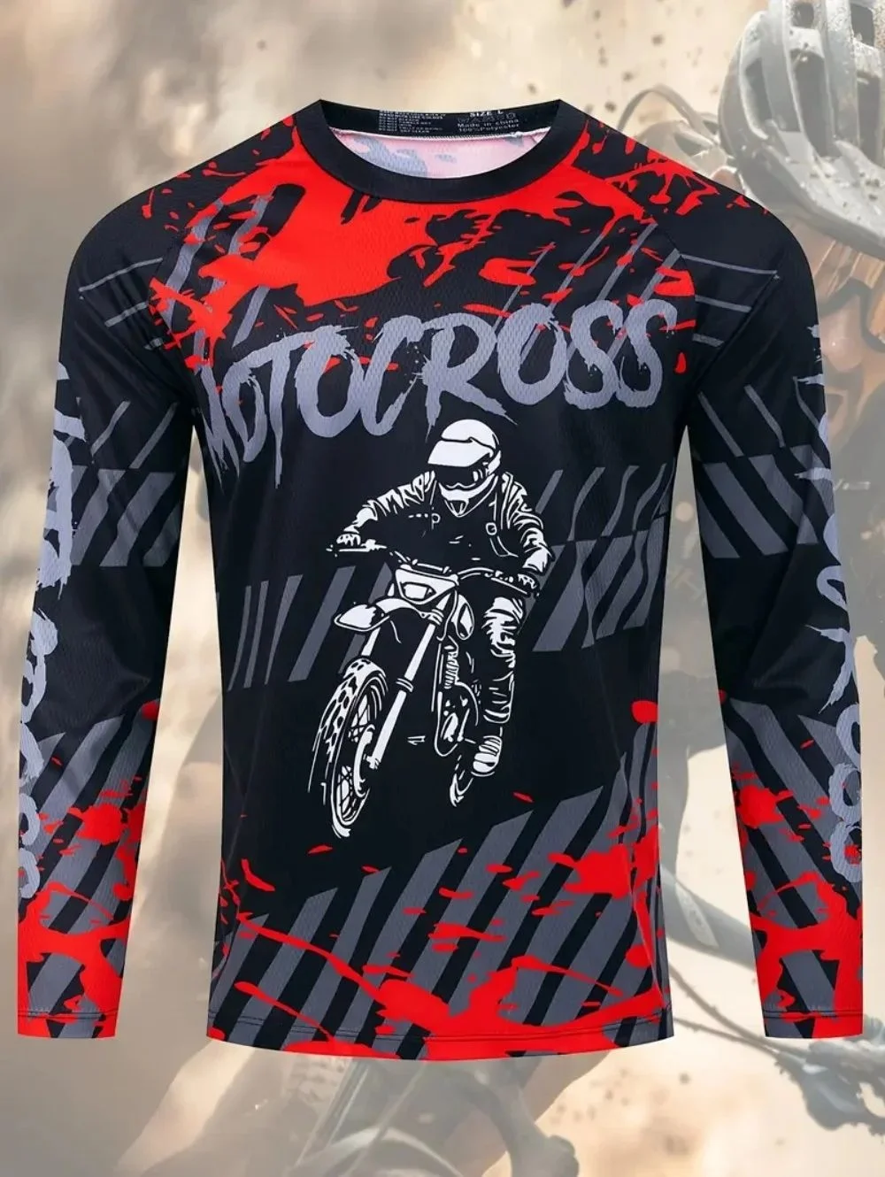 2026 Motorrad-Sportbekleidung Downhill Mountainbike Offroad-Shirt für Erwachsene und Kinder, Gleicher Stil – Detail 6