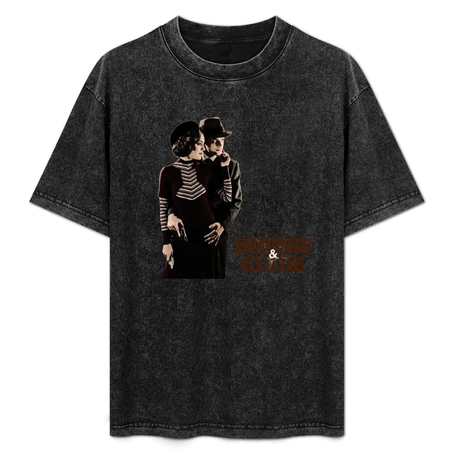 Bonnie & Clyde T-Shirt Aesthetic clothing anime t shirts t shirts for men