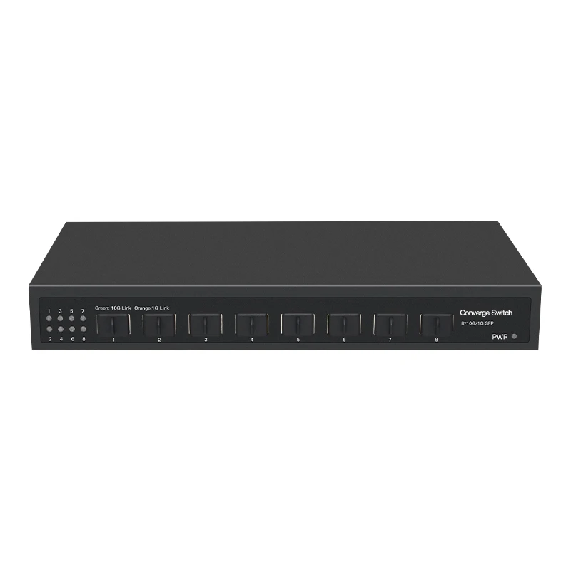 ONTi 8 Ports Full 10G SFP+ Switch Desktop Unmanaged Ethernet Network Switch