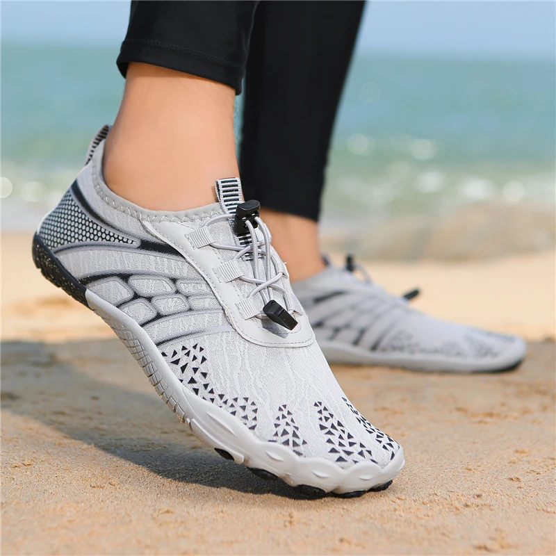 

2026 New Men's and Women's Non-Slip Water Shoes, Quick-Drying Barefoot Shoes, Diving Hiking Wading Shoes, Surfing Beach Shoes, Fitness Shoes