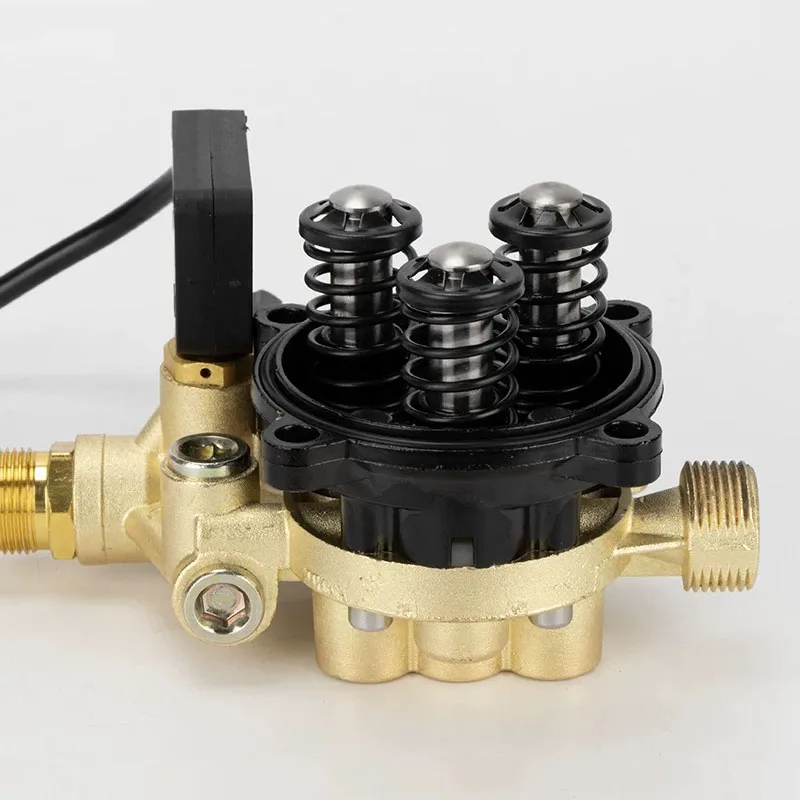 Portable Car Washing Machine Pump Head Assembly Accessories 12-Pillar Pressure Regulating Household
