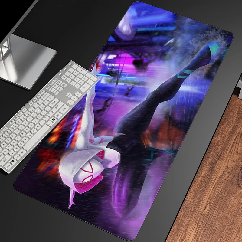 Коврик для мыши «Паук-паук» Гвен Профессиональный большой спортивный игровой коврик Speed Lock Edge Game Расширенный настольный коврик Коврик для мыши Коврик для клавиатуры