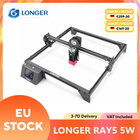 LONGER RAY5 5W Laser Engraver 3.5'' Touch Screen Offline Carving Ultrafine Focused Laser 32-Bit Chipset Upgradable Laser Module