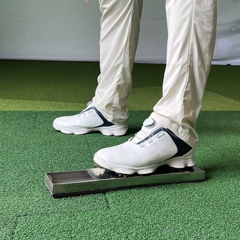 ポータブルゴルフスイング姿勢補助ペダル取り外し可能なゴルフスイング脚重力ペダルスイング補正トレーナーゴルフアクセサリー