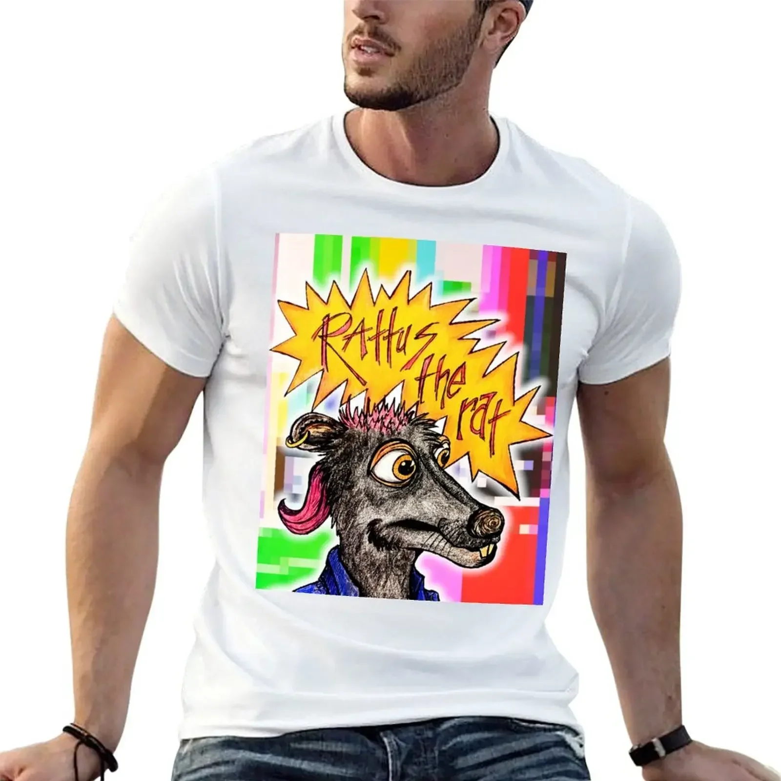 The Ferals - Rattus T-Shirt street wear korean fashion hippie clothes t shirt for men