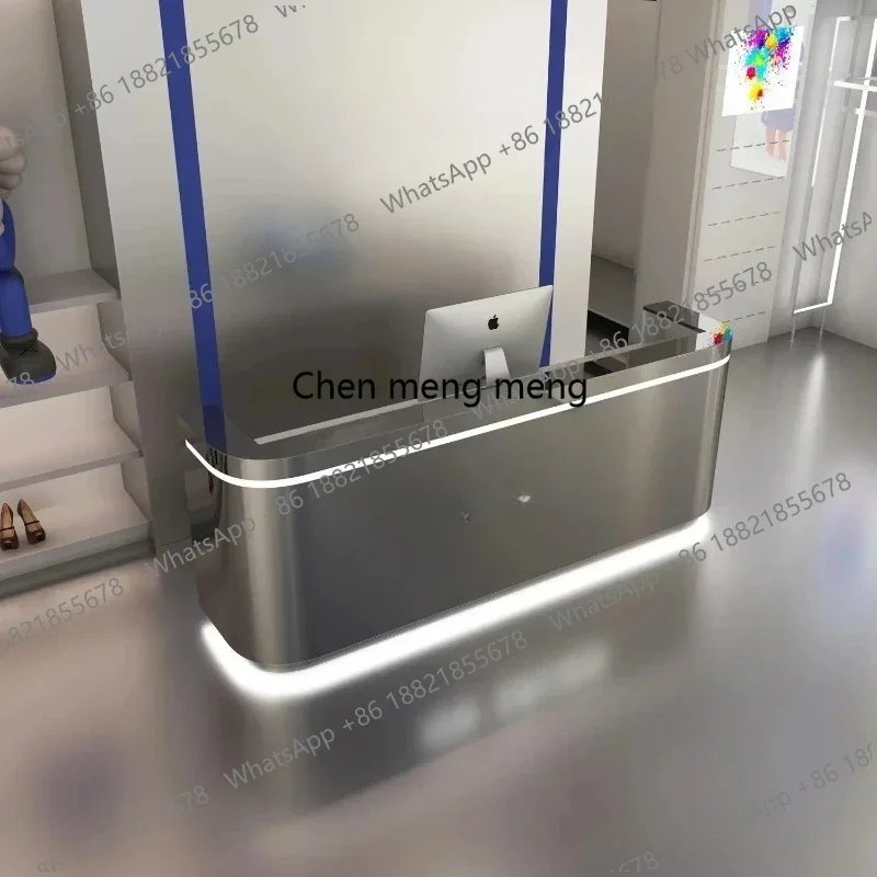 

F150luxury Supermarket Cash Bench Counter Beauty Salon Shop Customer Reception Desk Hotel Office Business Display Church Pulpit