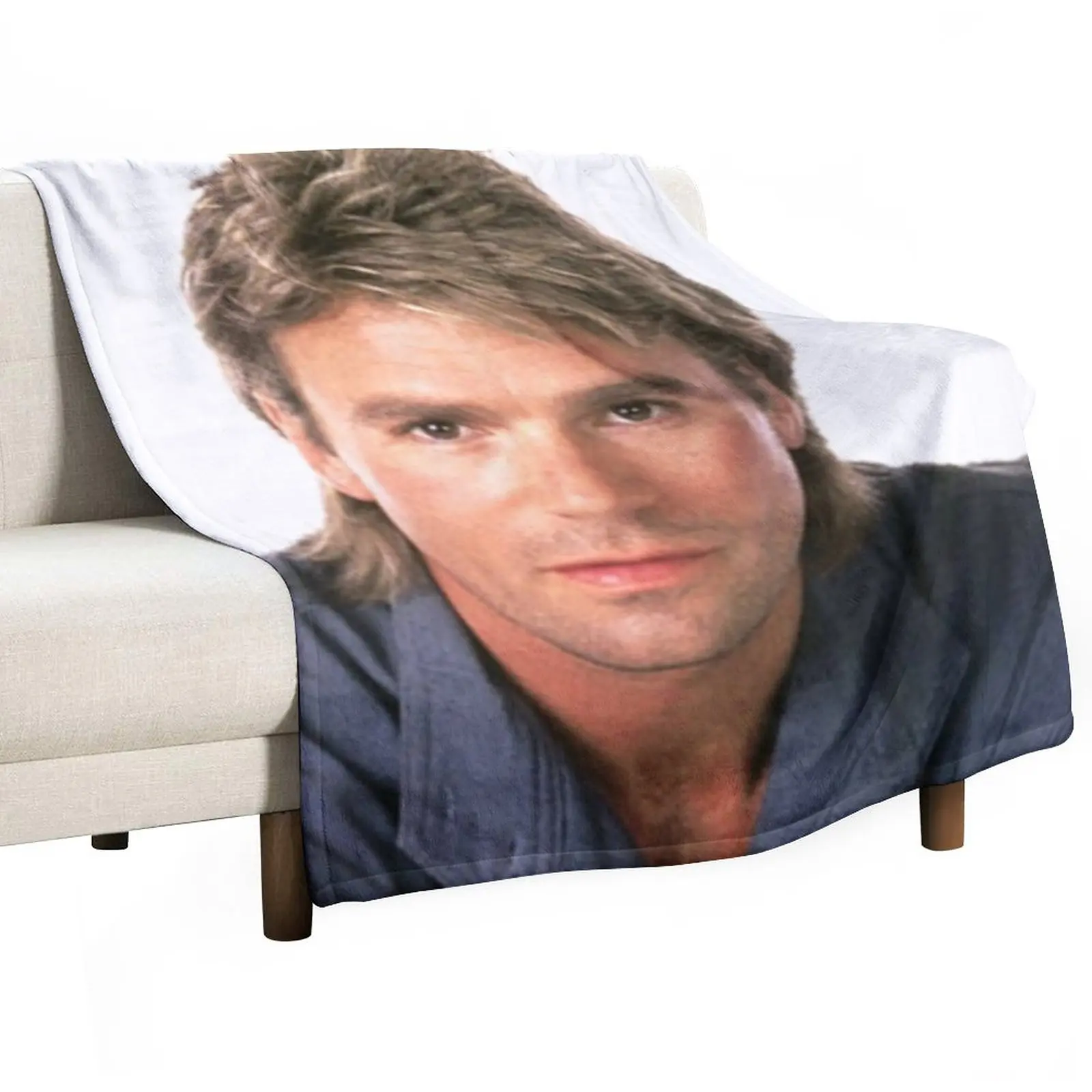 

MacGyver, I have an idea, 80s Heroes MacGyver Throw Blanket Plaid Picnic Cute Plaid Blankets