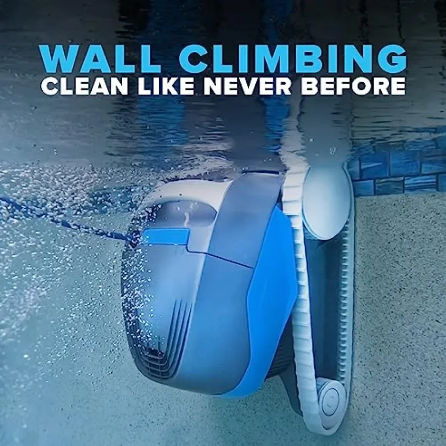 FirmHome StoreCayman Automatic Robotic Pool Cleaner Model Programmable Weekly Timer Wall Climbing Massive Top-Load Filter Bin H