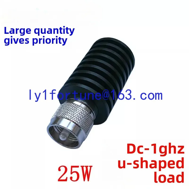 25W U male load, PL259 coaxial false load, frequency DC-1Ghz 50 Ohm