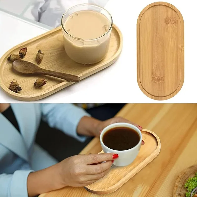 Bandejas de almacenamiento de múltiples contenedores, soporte dispensador de cosméticos para baño y baño, bandeja de madera de bambú, soporte para ollas de cocina y baño