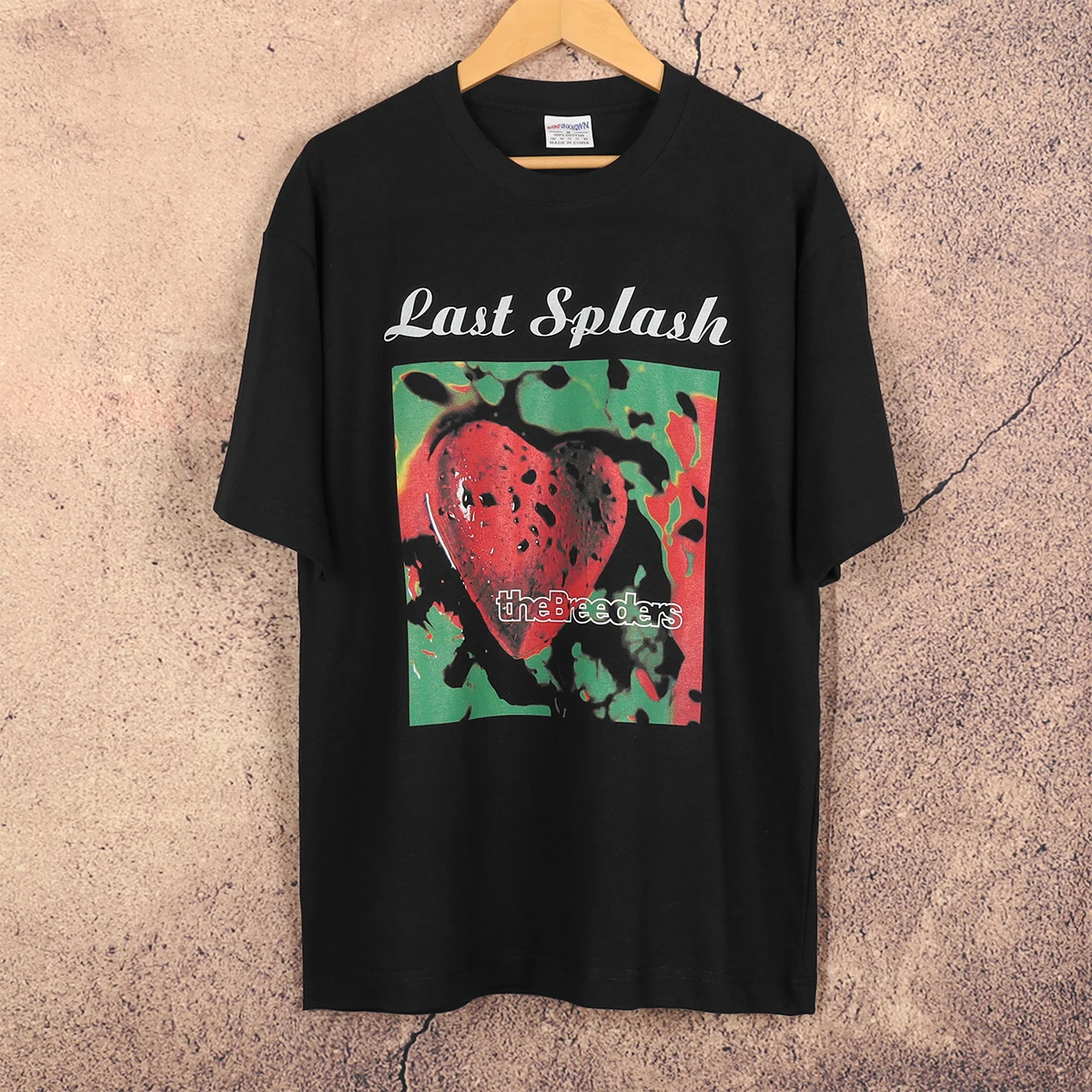 The Breeders T-Shirt Last Splash Alternative Rock Indie Band Pixies 4AD Cotton Short Sleeves Printed Men's Top Summer Shirts
