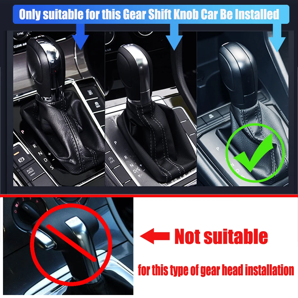 LED Synchronize Display Electronic Gear Shift Knob For VW Golf 6/7 Passat B7 B8 T-roc skoda superb kodiaq Octavia CC Scirocco