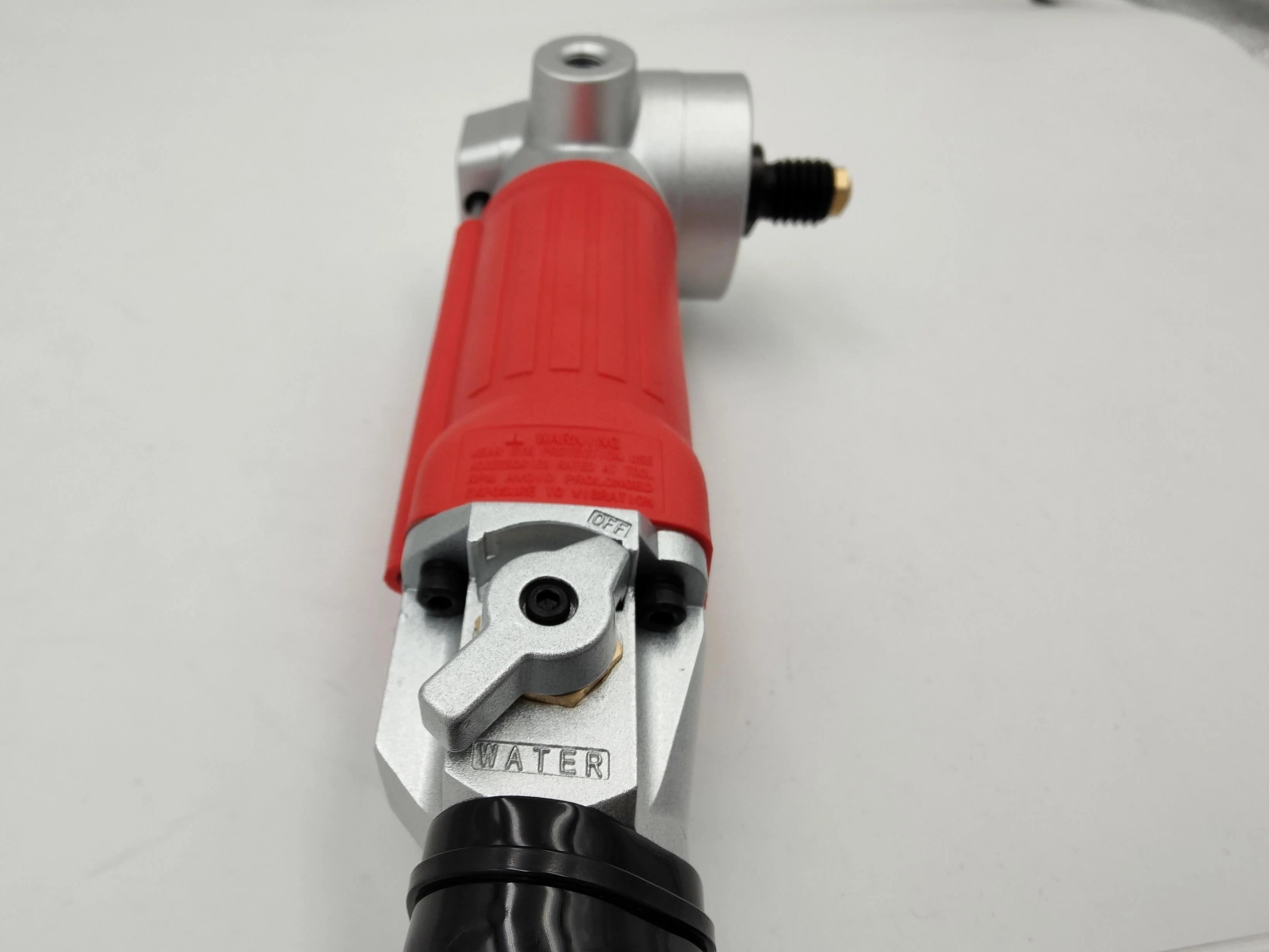 Rear Exhaust Air-powered Wet Grinder Stone Marble Wet Polishing Machine Adjustable-Speed Water Injection Marble Grinder