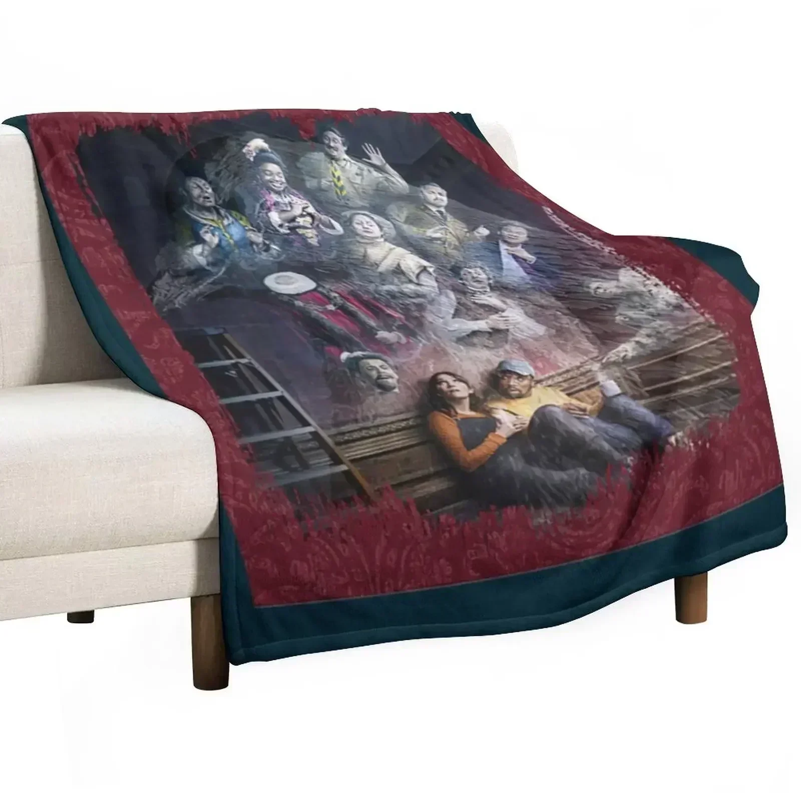 

BBC Ghost Throw Blanket Warm Cozy Throw Blanket for Living Room Couch