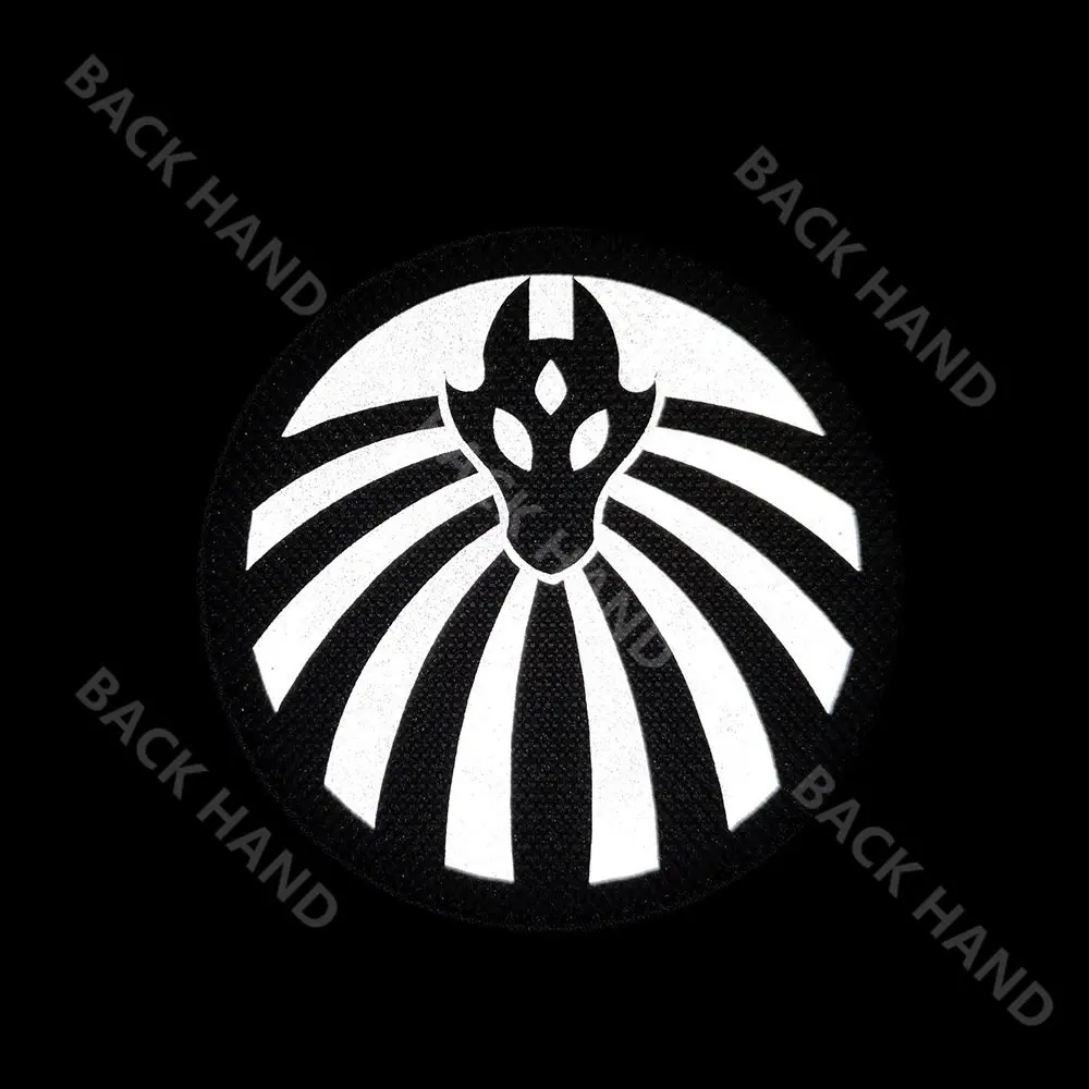 SCP Foundation IR Reflective Luminous Patch Armband Badge Applique Embellishment EDC Accessory Military Tactical Game Patch MTF