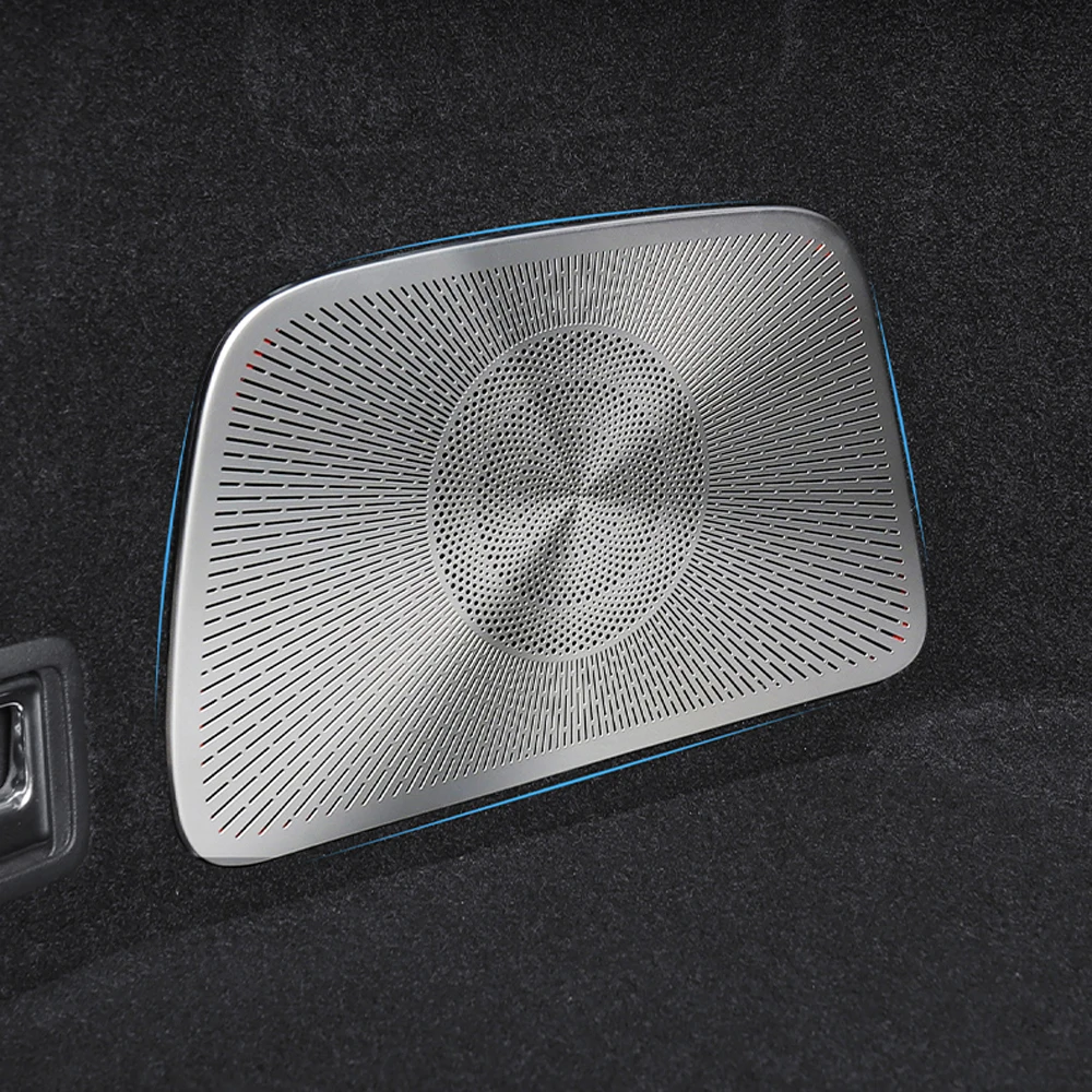 

2 pcs For Zeekr 7X 2024 2025 Stainless Steel Trunk Horn Cover Interior Modification Supplies Trunk Horn Protection Cover