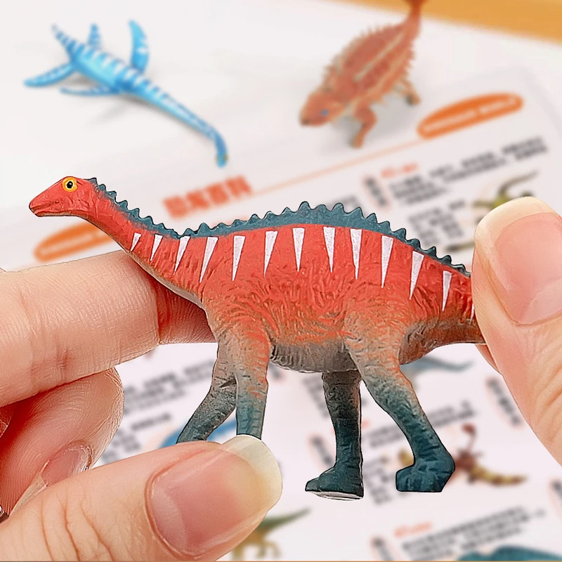 12PCS Jurassic Simulation Dinosaur Toy Model Children's Early Education Cognitive Dinosaur World Toys Children's Christmas Gift