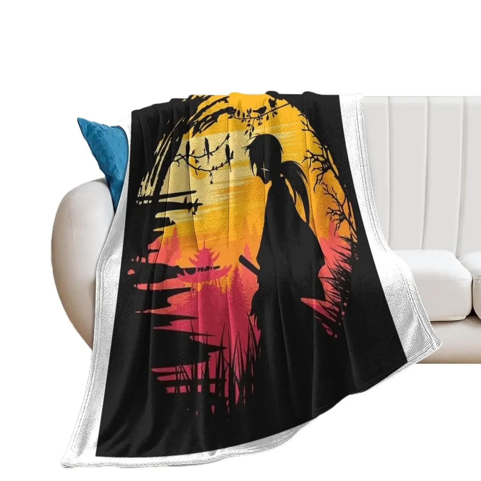 

Rurouni Kenshin Throw Blanket decorative Bed Blankets