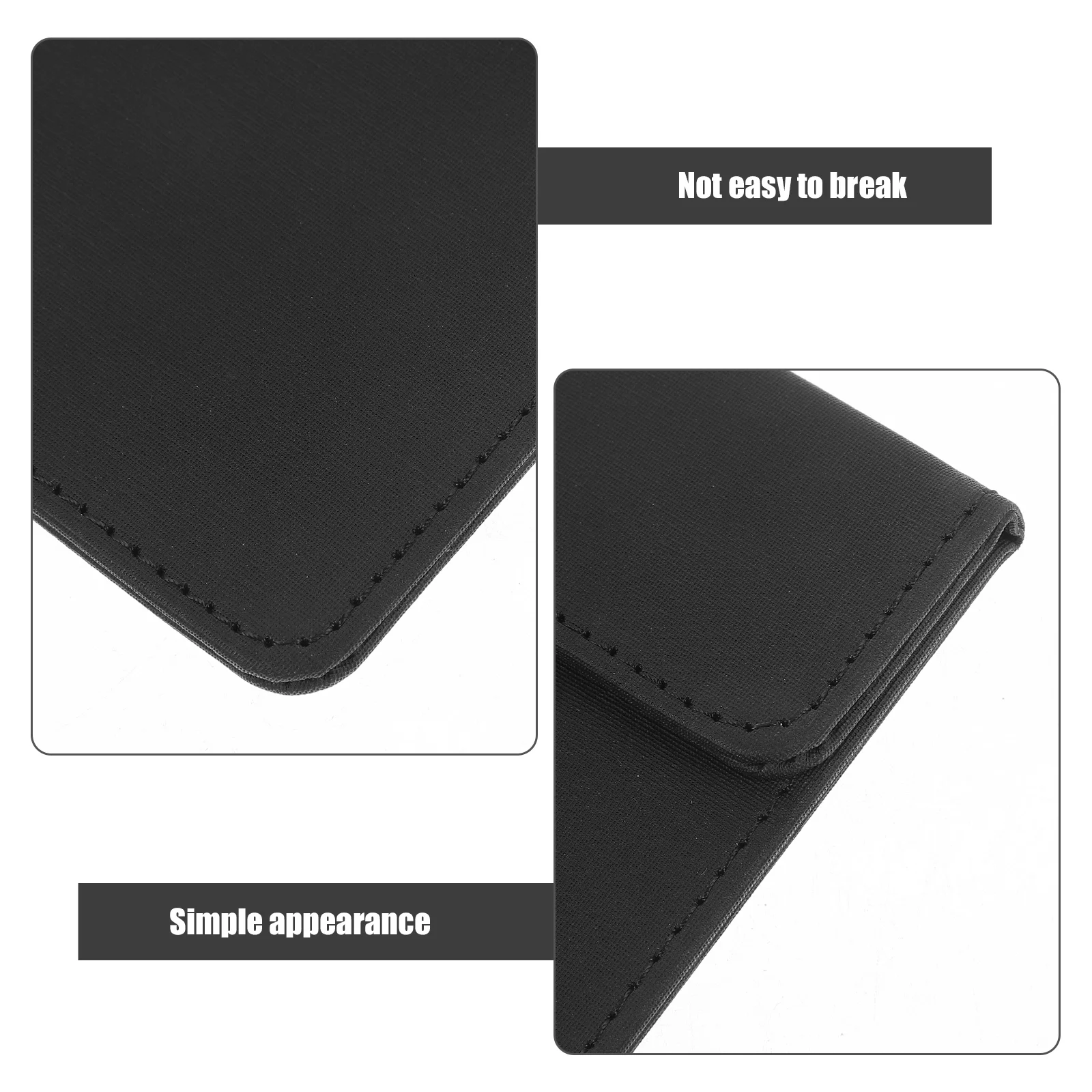 Cloth Pattern Writing Board Cashier Menu Holder Pvc Restaurant Check Book Order