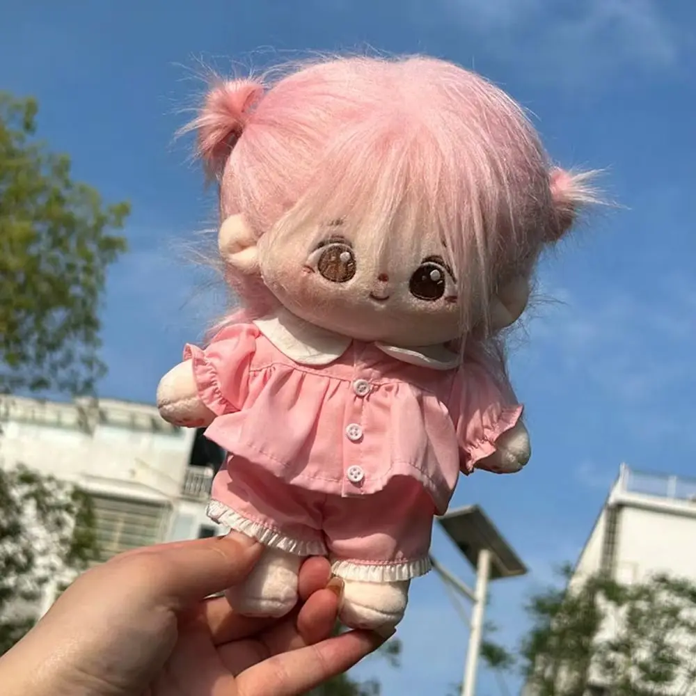 1 conjunto de roupas de boneca de algodão de renda 20cm acessórios de brinquedo roupa boneca conjunto de pijama de verão multicolorido mini sem atributo roupas de boneca