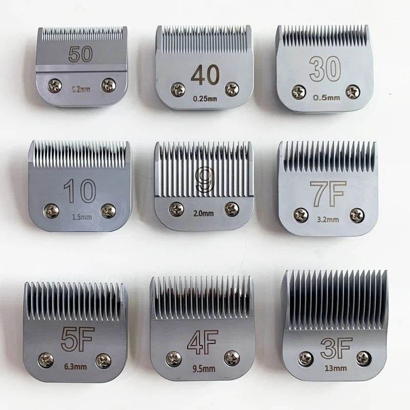 

9pcs/lot 4pcs/lot High Quality Pet Trimmer Detachable Blade for Animal Grooming