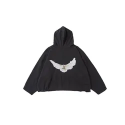 YEEZy Peace Dove Sweater Men's Kanye Tripartite Joint Hoodie Trendy Brand High Street Jacket Women Streetwear Harajuku Off White