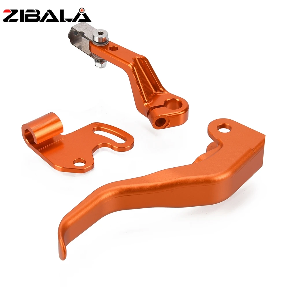 

For 790 Adventure S/R 2018-2019-2020-2021-2022-2023 Two Finger Shorty Levers 890 Adventure S/R 10% Force Reduction Clutch Lever