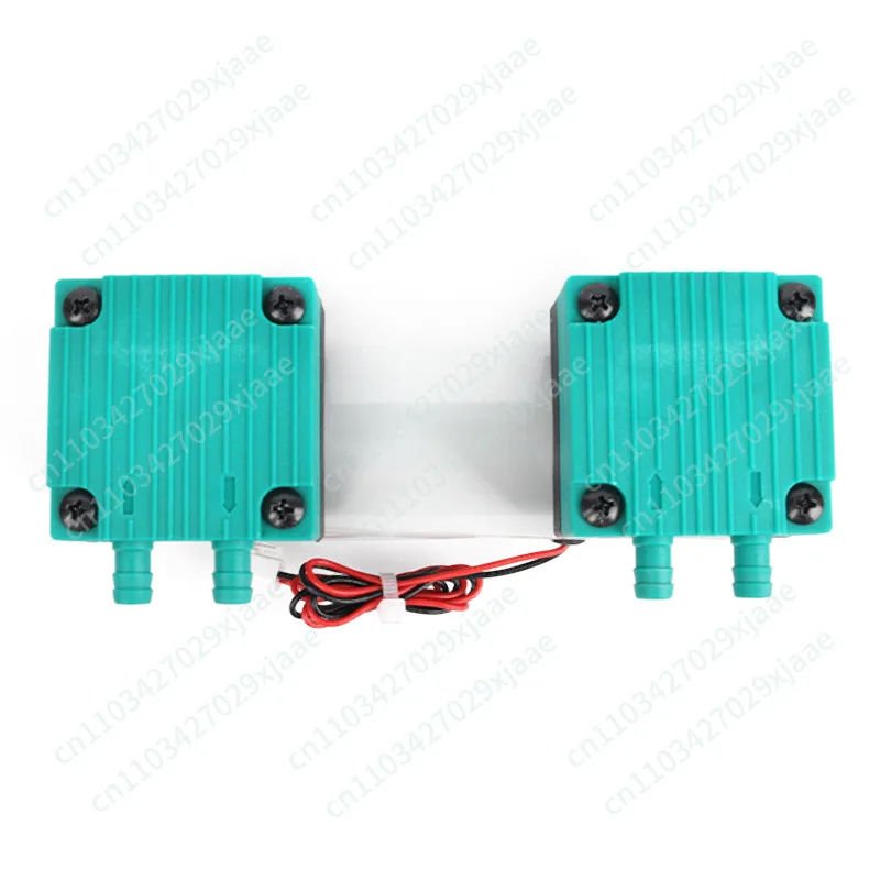 Double head pump, miniature vacuum pump, negative pressure diaphragm pump, 12V DC