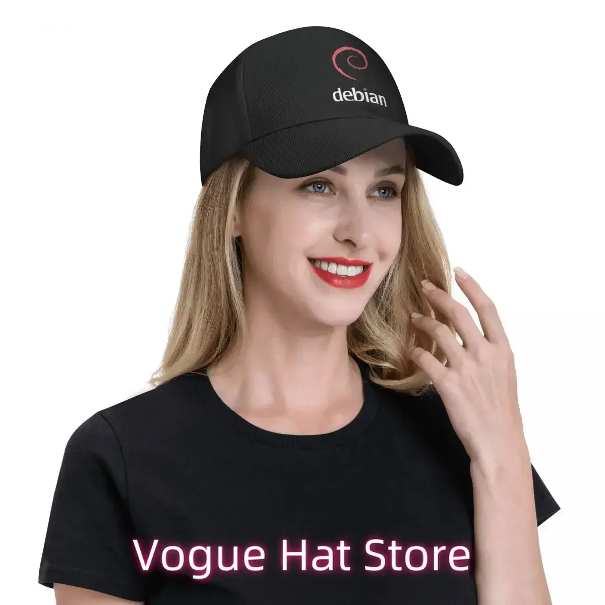 قبعات البيسبول Debian GNU Linux Systerm قبعة واقية من الشمس #5