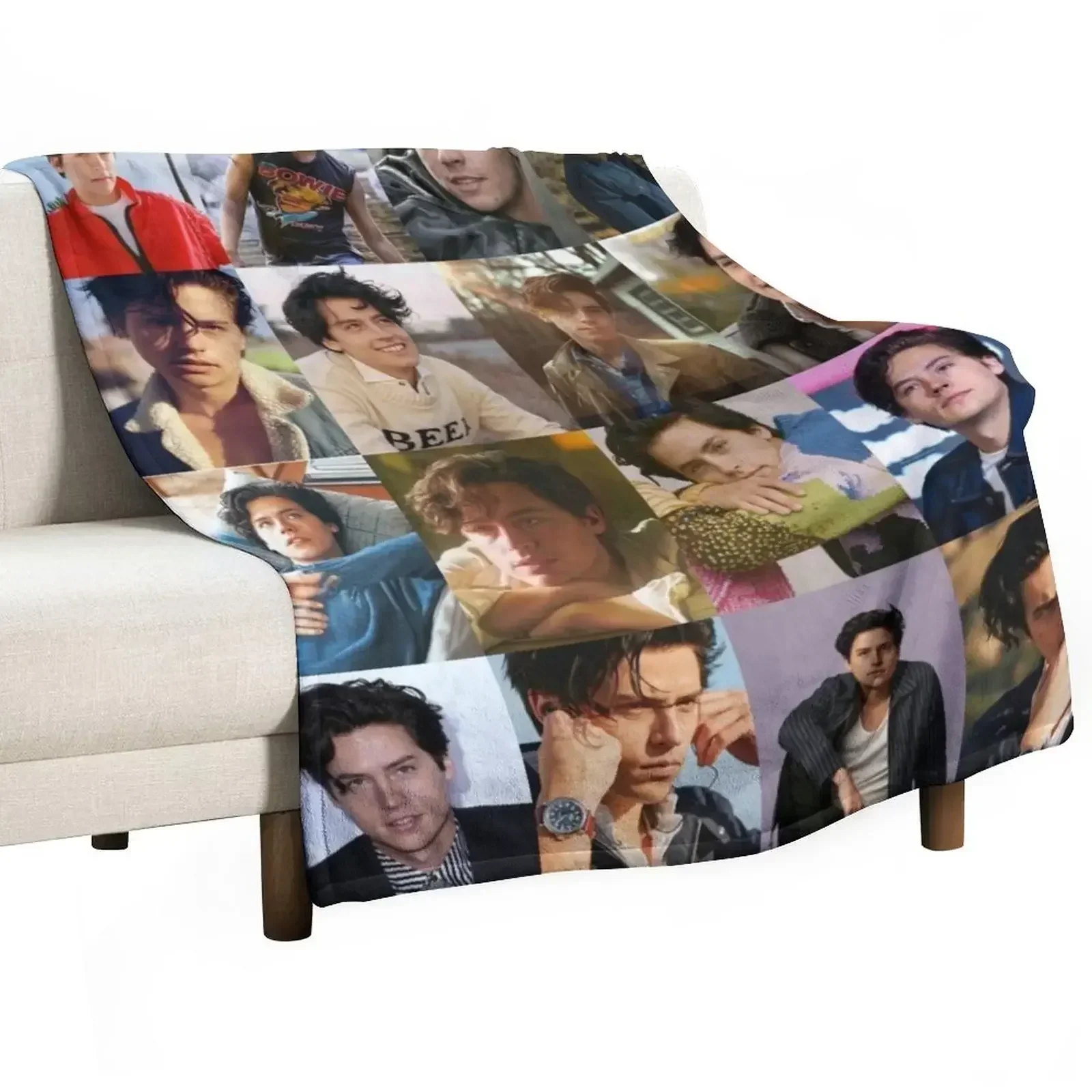 Cole Sprouse Throw Blanket Flannel Fabric For Sofa Thin Quilt Blankets