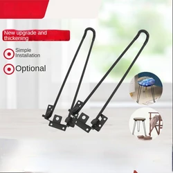 4 stuks ijzeren steunpaal hardware accessoires opvouwbare beugel bankvoeten eettafel meubels klaptafelpoten met schroeven