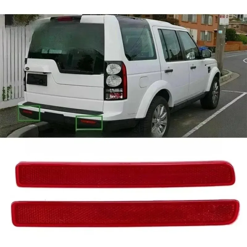 

2 шт. автомобильные противотуманные фары с тормозом Land Rover Discovery 3 4 L320 Facelift Tai для Canbus красный светодиодный отражатель заднего бампера