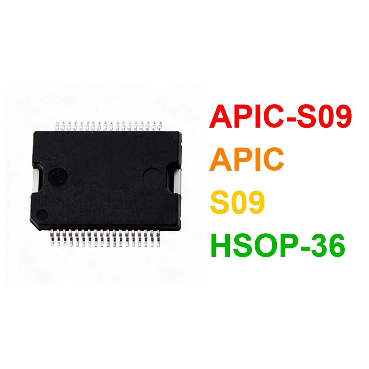 (10piece) New APIC-S09 APIC S09 Hsop-36 Chipset