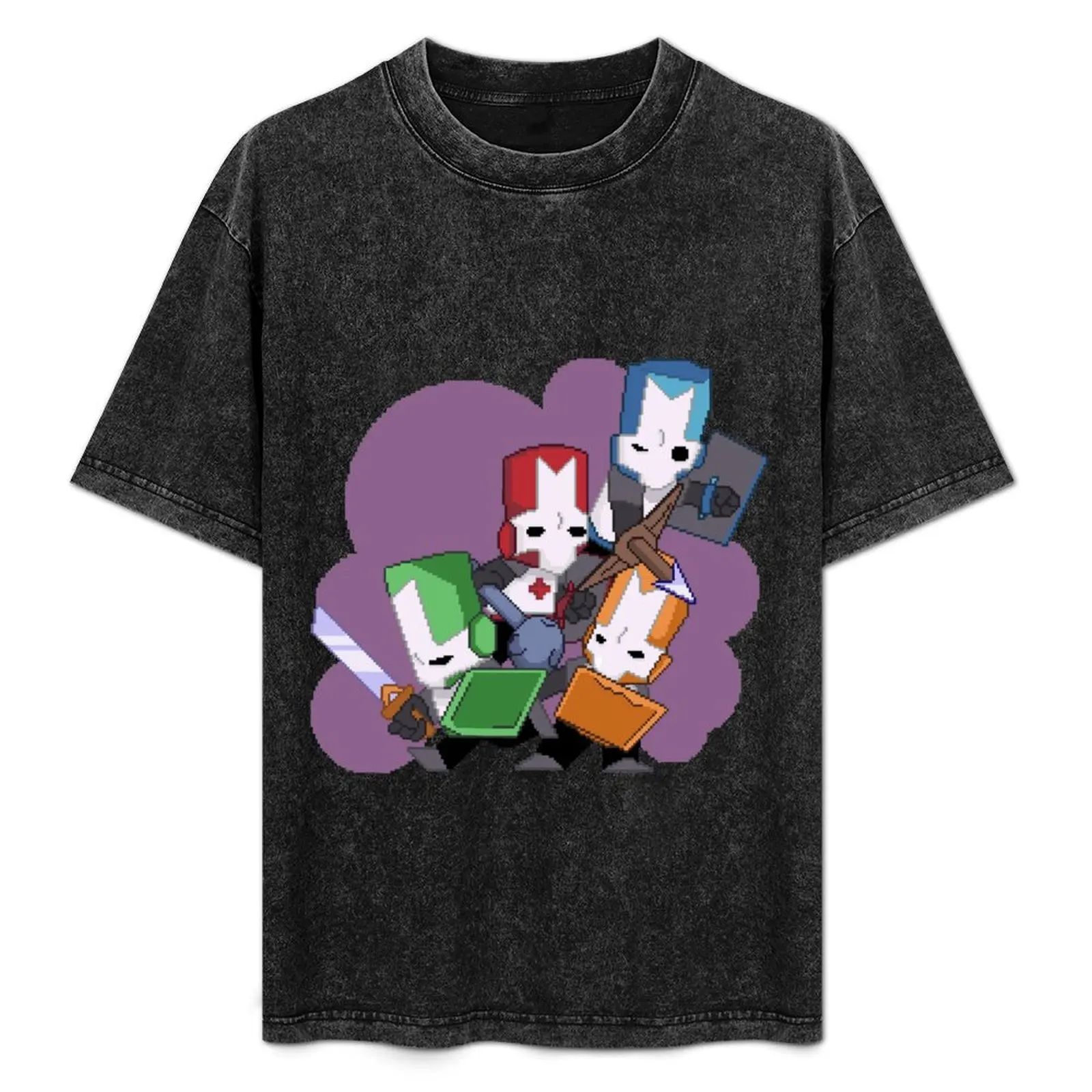 

Castle Crashers Pixelart T-Shirt man graphic t shirt man t shirts graphic man t shirt cotton shirts designer T-Shirt