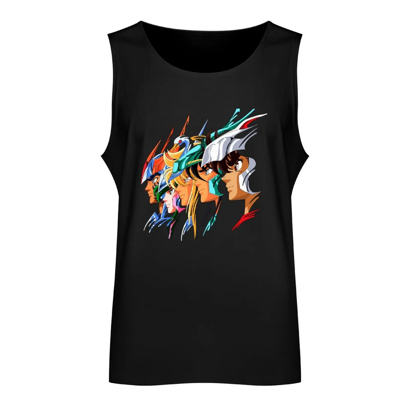 Caballeros del zodiaco - Bronze saints #3 Tank Top T-shirt for fitness Muscle fit men gym