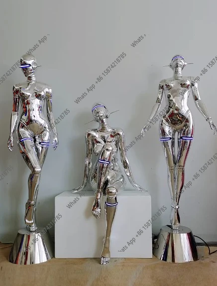 Large-scale ornament trend sculpture KTV bar technology floor decoration