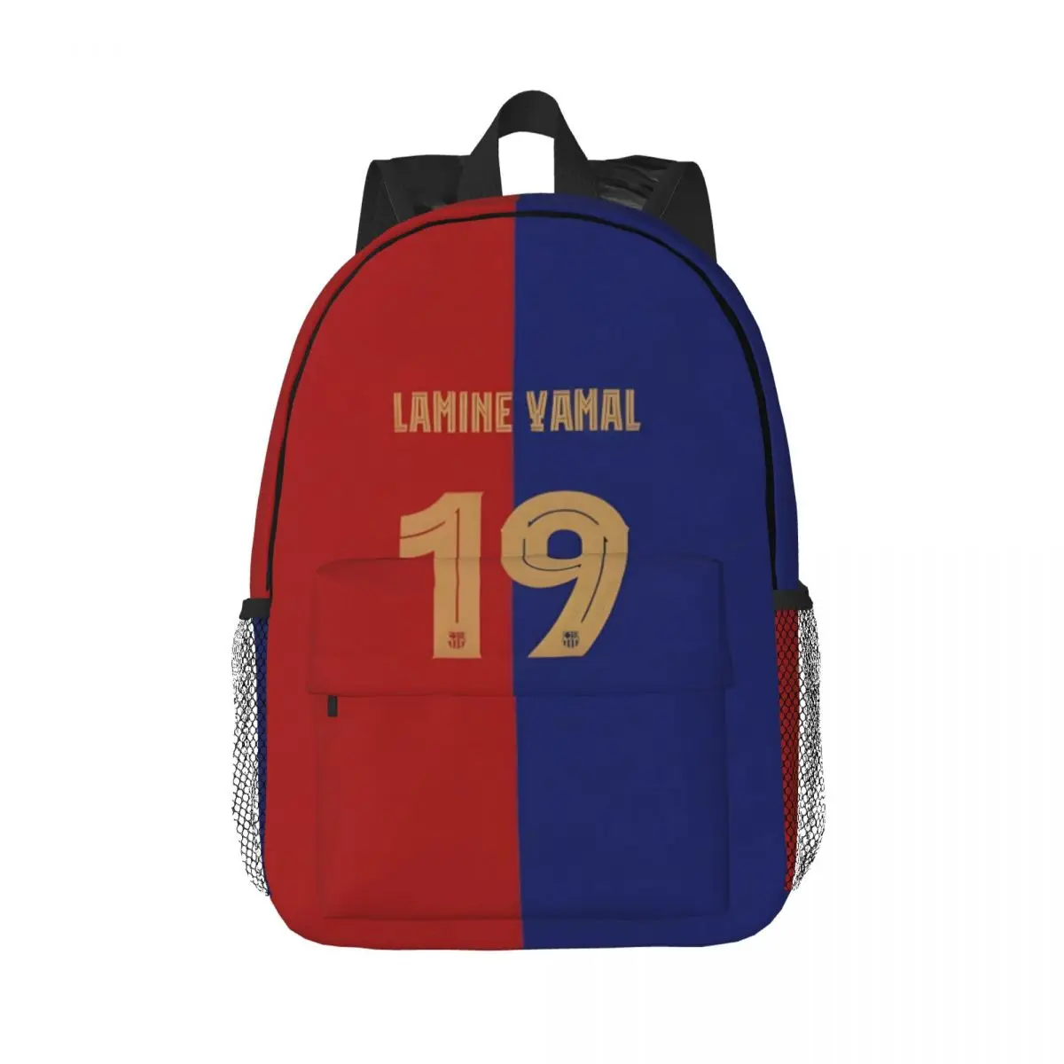 Lamine Yamal Printed Lightweight Casual Schoolbag For School, Outdoor, Shopping, Office 15in