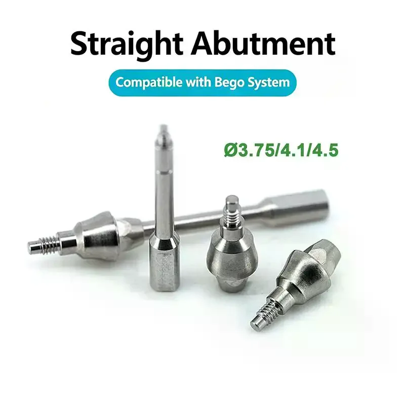 /ACR/Right-angle Base Platform Immediate Repair Implant Replacement Temporary Titanium Substrate Protective Cap 1 Set