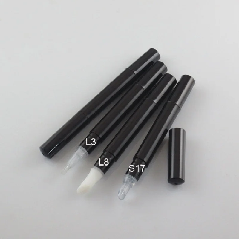 3ML plastic cosmetic pen for lip gloss balm honey mascara eyelash eye  serum acne vulgaris spot removal skin care packing