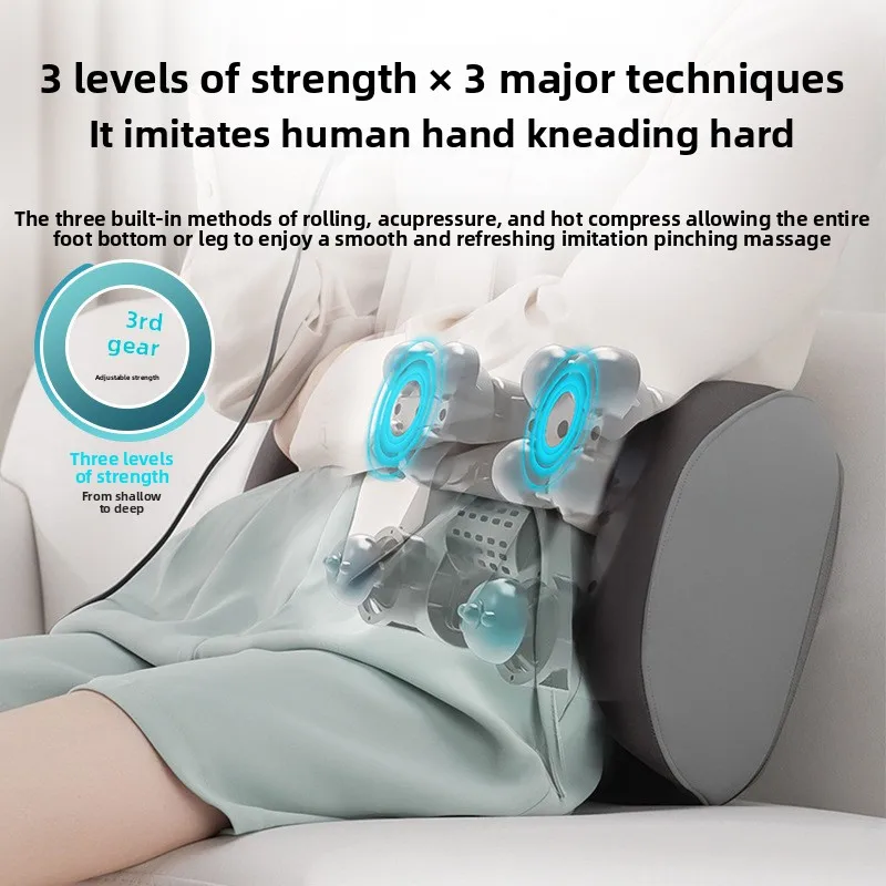

Massage Waist Rest Electric Hot Compress Kneading Waist Massager Home Car Multifunctional Heating Thump Massage Backrest