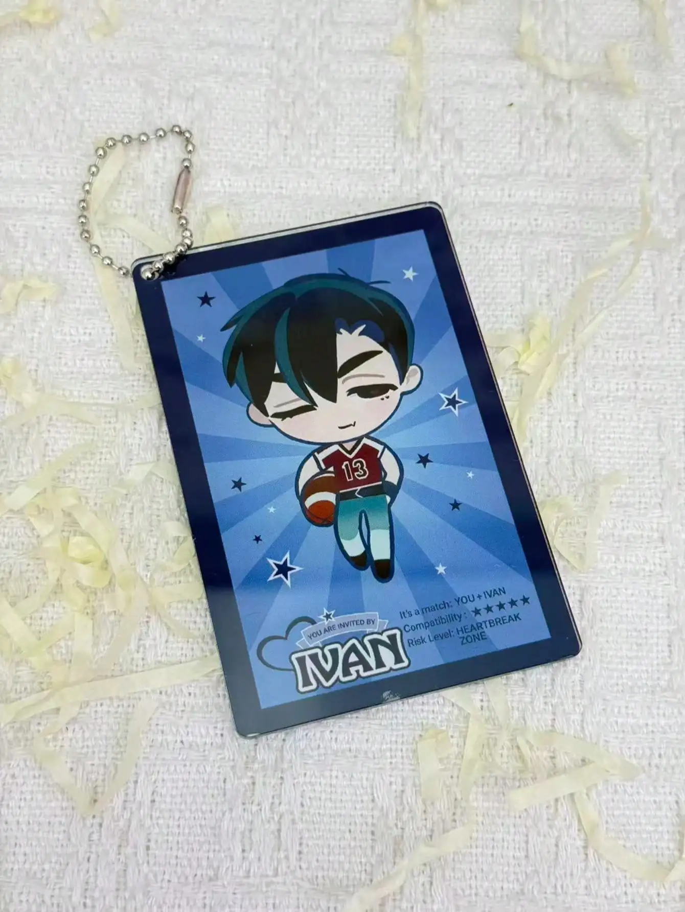 Adorable dije acrílico con personajes de anime, artículo de merchandising de manga, decoración para el hogar, adorno para la habitación, regalo para niñas.
