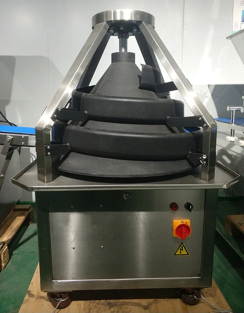 Fully automatic stainless steel  commercial continuous dough dividing rounding  dough divider rounder machine