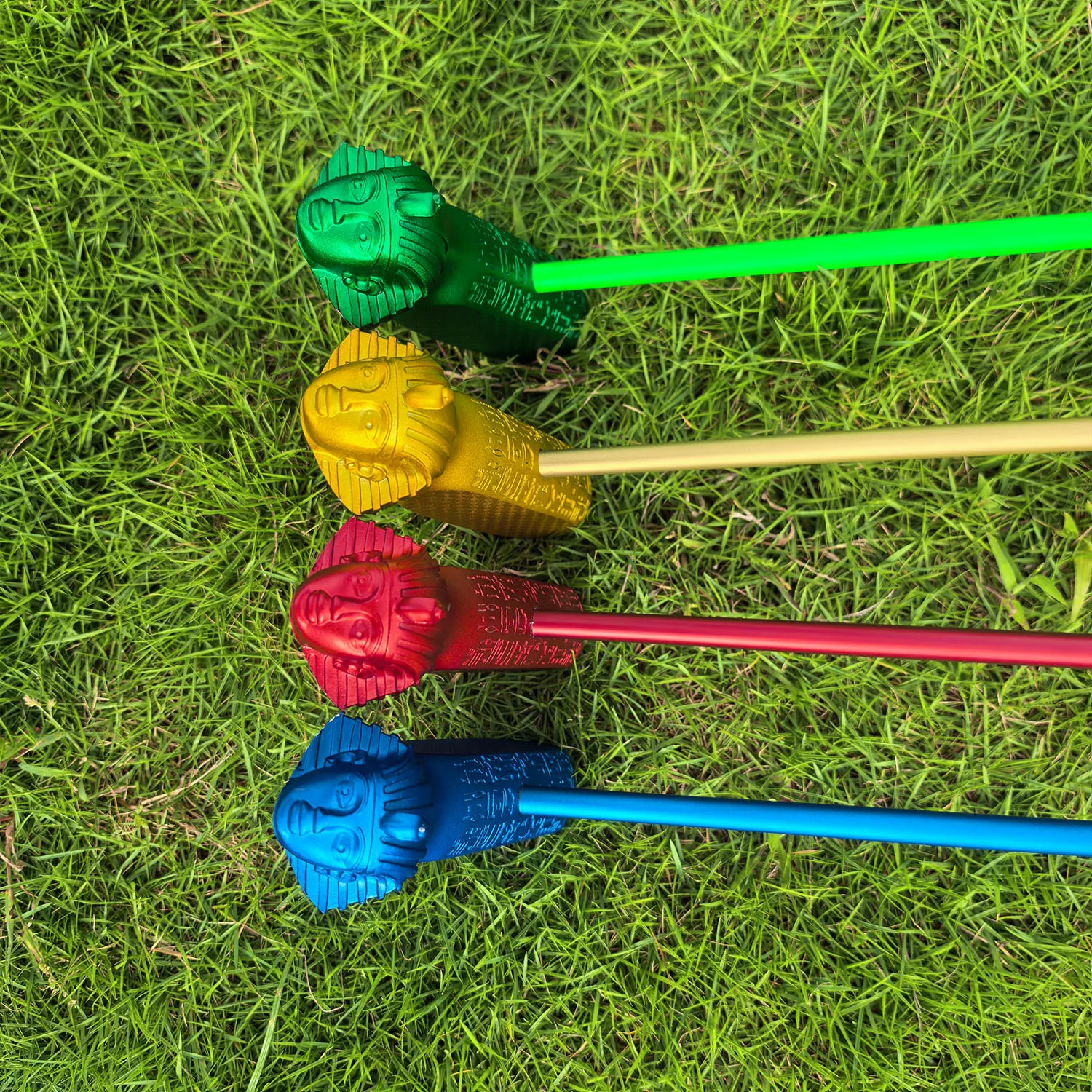 Royal Pharaoh Golf Putter, for Left & Right Handed Golfer, Gold Red Green Blue Available, 34 Inch / 86.36cm, Perfect Golf Gift