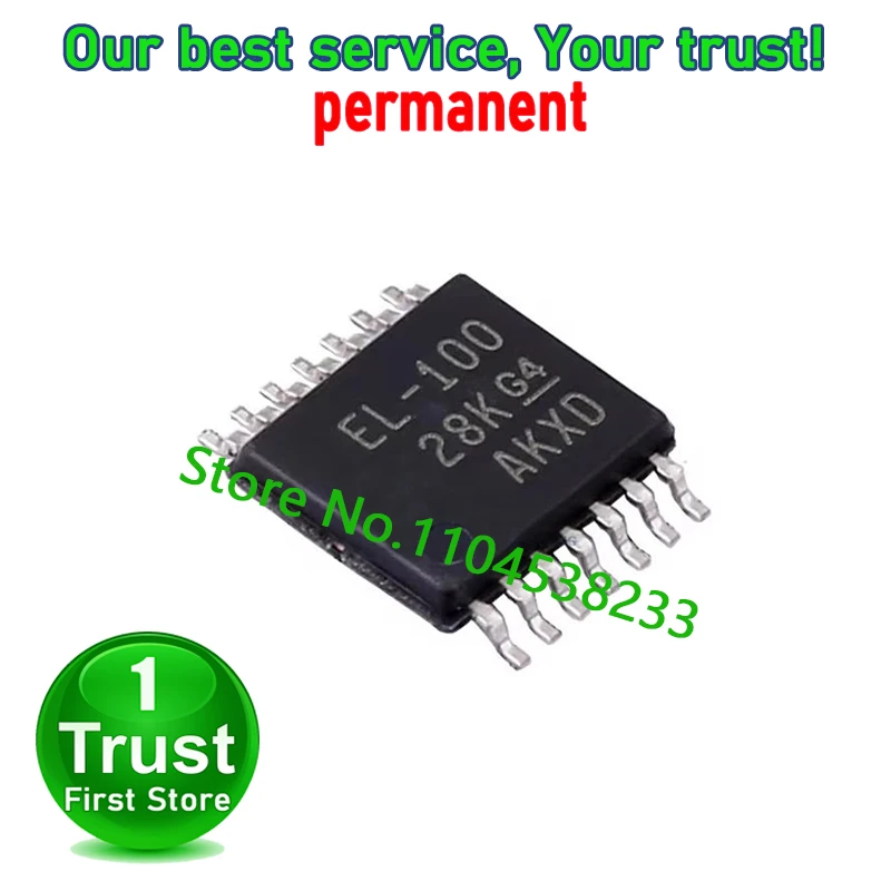 TPL0102-100PWR EL-100 10PCS SN74HC14PWR HC14 ADA4851-4YRUZ 4851-4 LM2901 LM2901DR SN74LV08APWR LV08A CD4066BPWR TSSOP14 CM066B