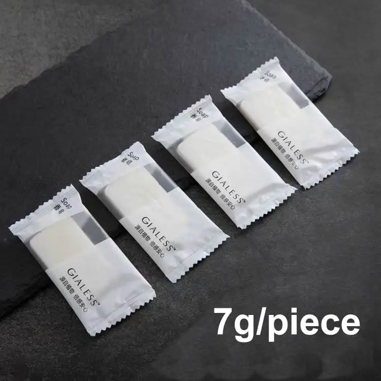 Free Shipping Wholesale High End Good Quality Portable Scented Soap Independent Smaill 7g Hotel Supplies Pocket Soap