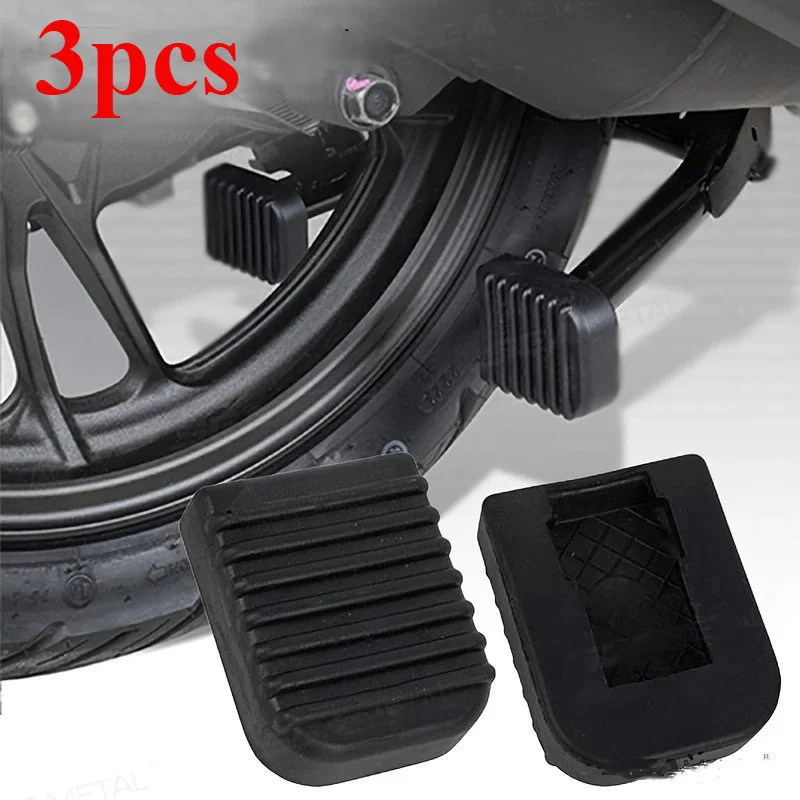 

Motorcycle Footrest Universal Anti-Slip Foot Side Stand Base Motorcycle Base Bracket Extension Foot Kickstand Holder Pad