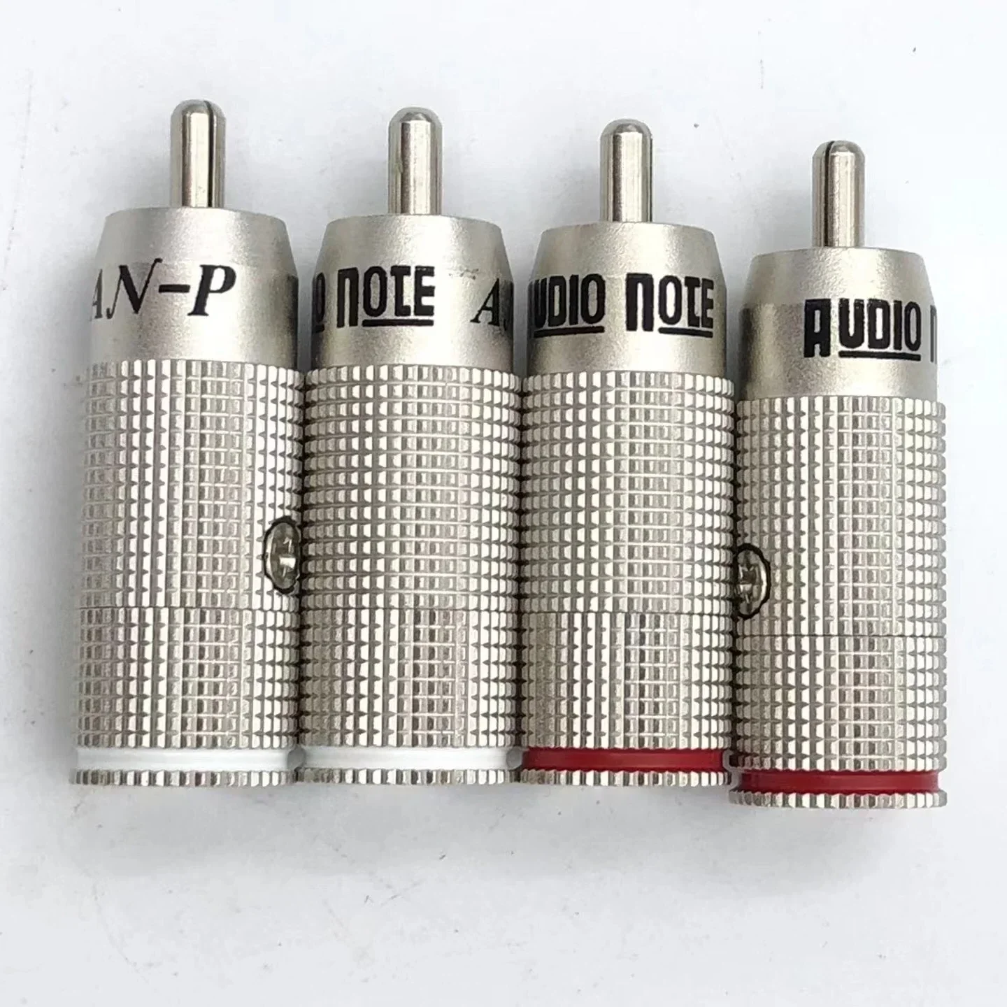 4Pcs HiFi Audio UK Audio Note AN-Vx Silver Plated RCA Lotus Plug RCA Plug Signal Line Connector 6mm - Image 4