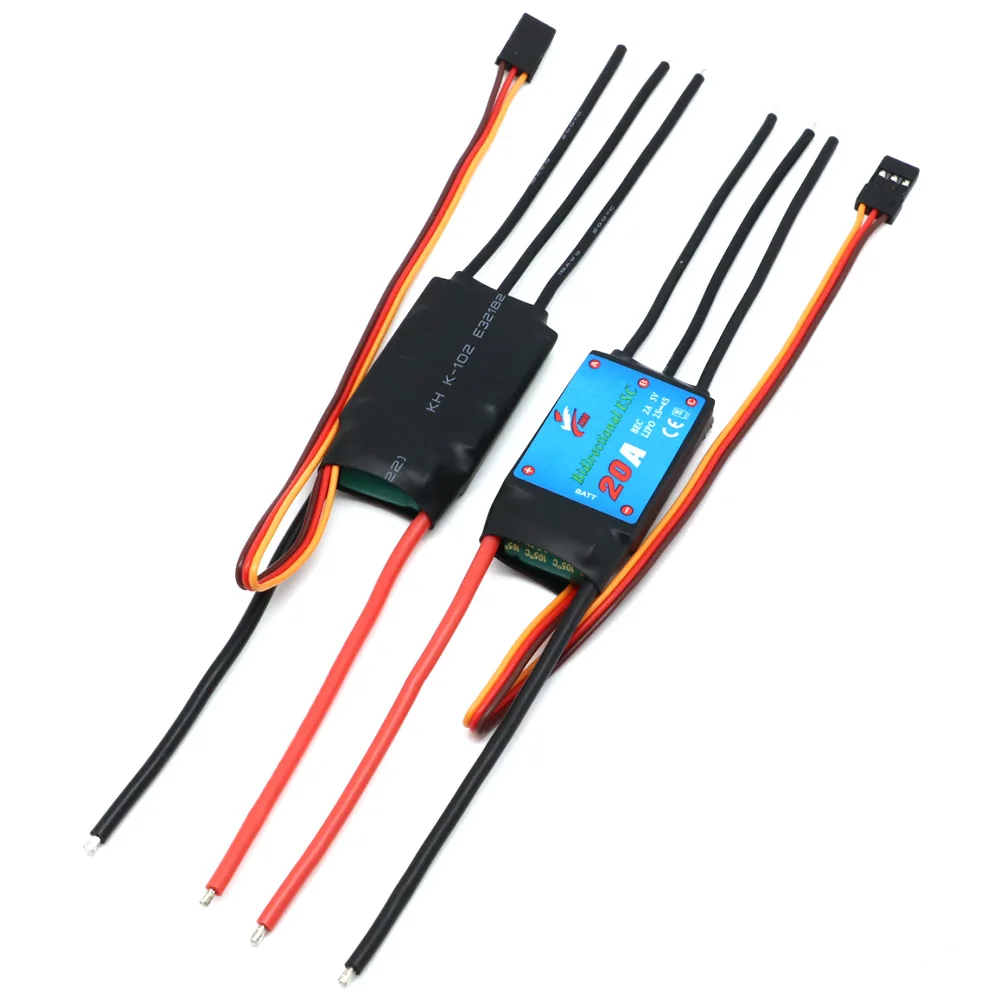 ZMR Bidirectional 12A/20A/30A/40A/50A/60A/80A 2-6S Brushless ESC 5V UBEC Output For RC Car/ Ships/ Underwater Thruster