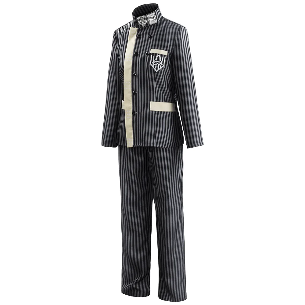 Saihara Shuichi Cosplay Costume Anime Super Danganronpa Uniform for Men Halloween