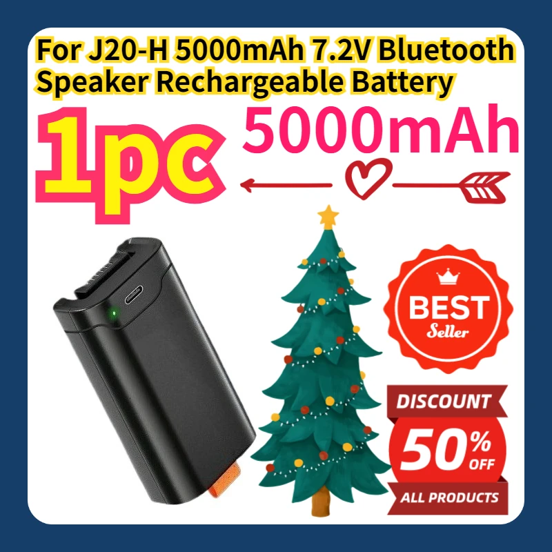 

For J20-H 5000mAh 7.2V Bluetooth Speaker Rechargeable Battery